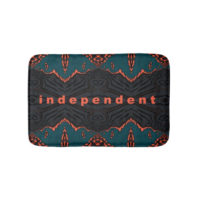 Independent and proud bath mat (Front)