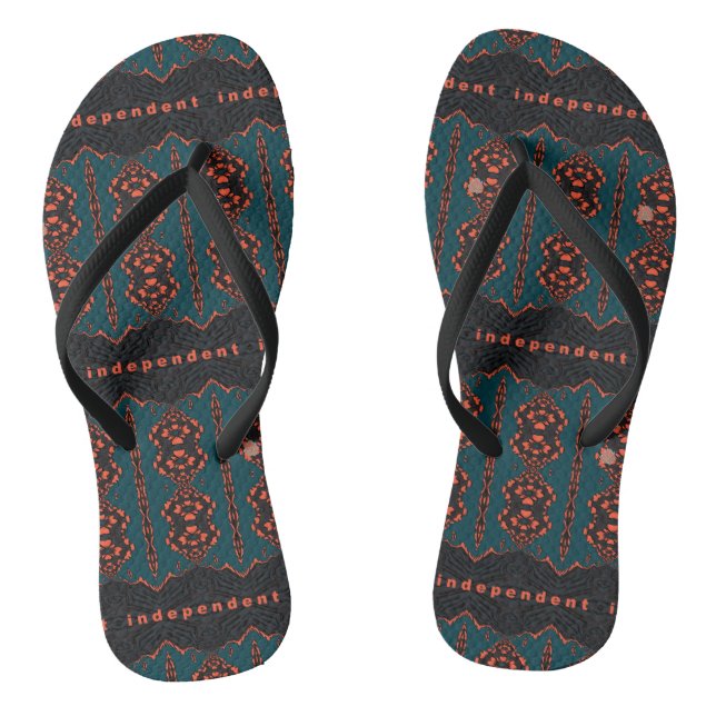 Independent and Proud! Flip Flops (Footbed)