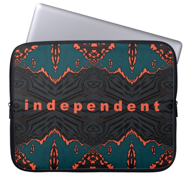 Independent and Proud! Laptop Sleeve (Front)