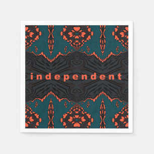 Independent and proud napkin