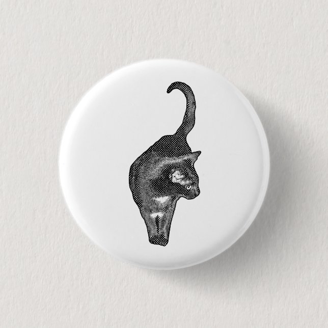 Independent Cat Flair 1 Inch Round Button (Front)