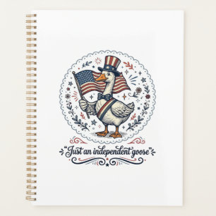 Independent Goose Vintage Patriotic Shirt Design ( Planner