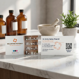 Independent Pharmacy   Luxury Gold  Business Card