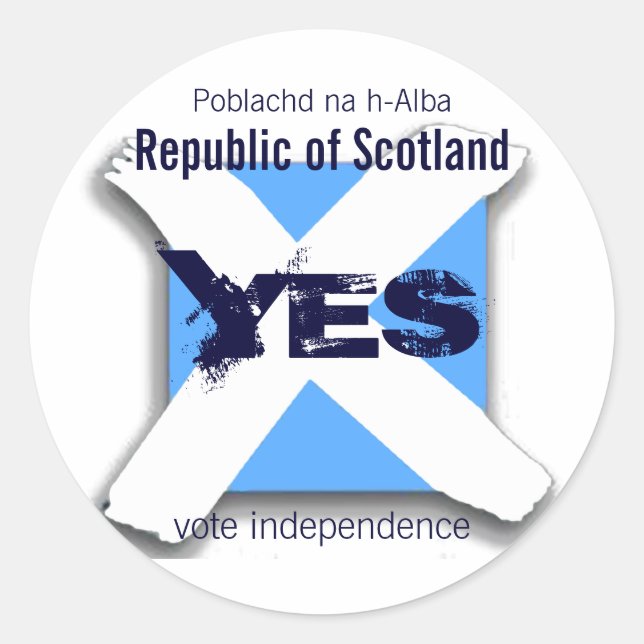 Independent Scotland Sticker (Front)