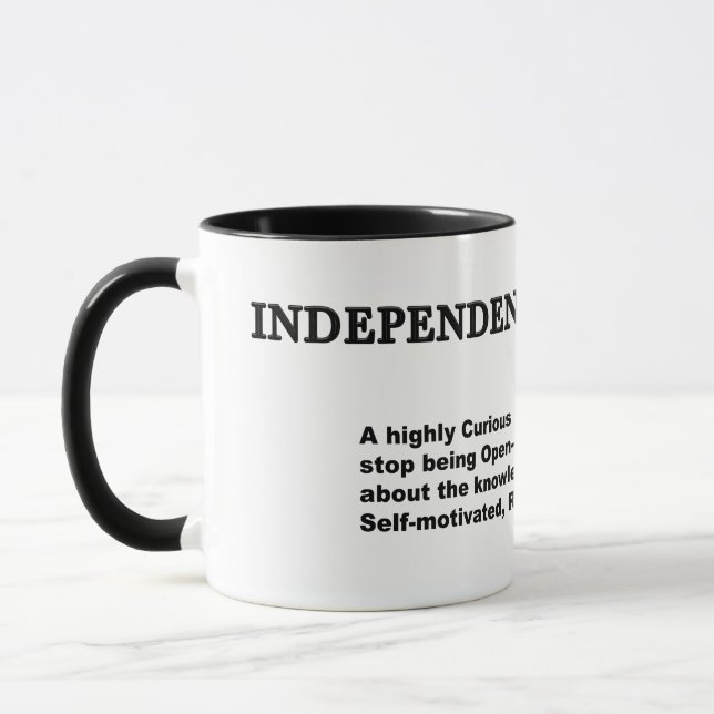 Independent Specialist Mug (Left)