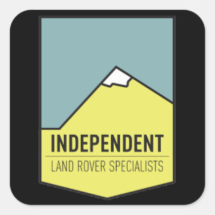INDEPENDENT SQUARE STICKER