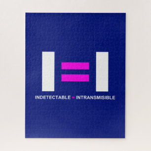 Indetectable es igual a Intransmisible VIH Jigsaw Puzzle