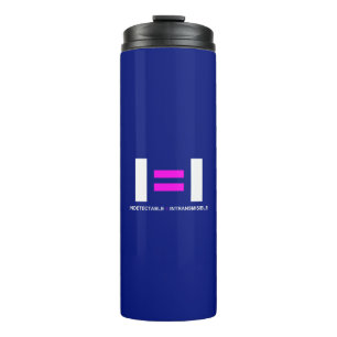 Indetectable es igual a Intransmisible VIH Thermal Tumbler