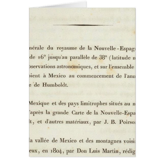 Index 1 Nouvelle Espagne (Devant)