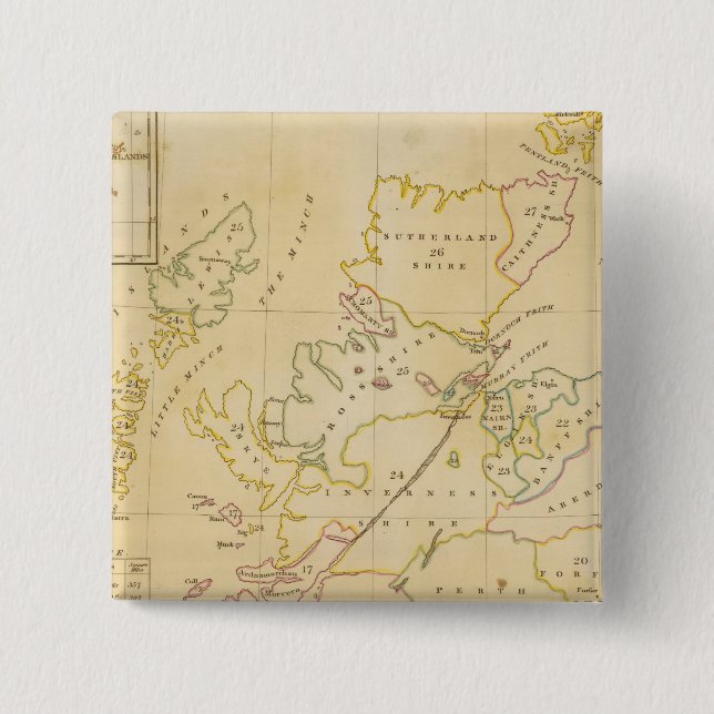 Index map 2 inch square button (Front)