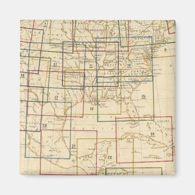 Index Map Explanation of Signs Used In The Atlas Magnet (Front)