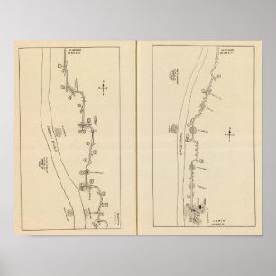 Index map Putnam County Dutchess County New York Poster