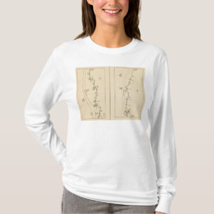 Index map Putnam County Dutchess County New York T-Shirt