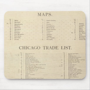 Index New commercial atlas Mouse Pad