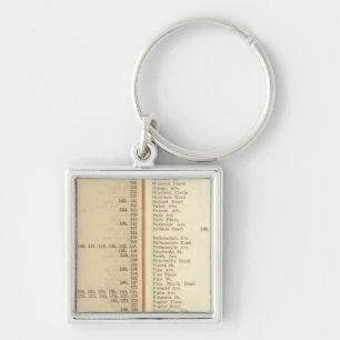 Index New Rochelle Keychain