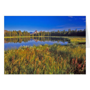 Index Peak reflects into Mud Lake on the