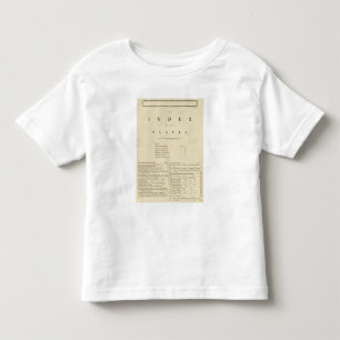 Index West India atlas Toddler T-shirt