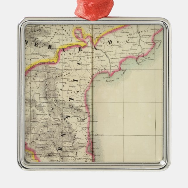 India 103 metal ornament (Front)