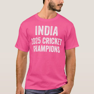 India 2025 Cricket Champions T-Shirt