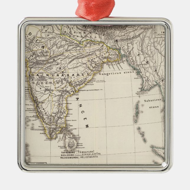 India 3 metal ornament (Front)