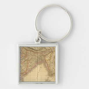 India 5 keychain