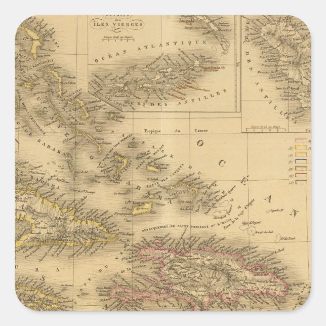 India 6 square sticker (Front)