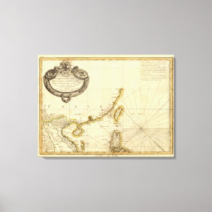 India 8 canvas print