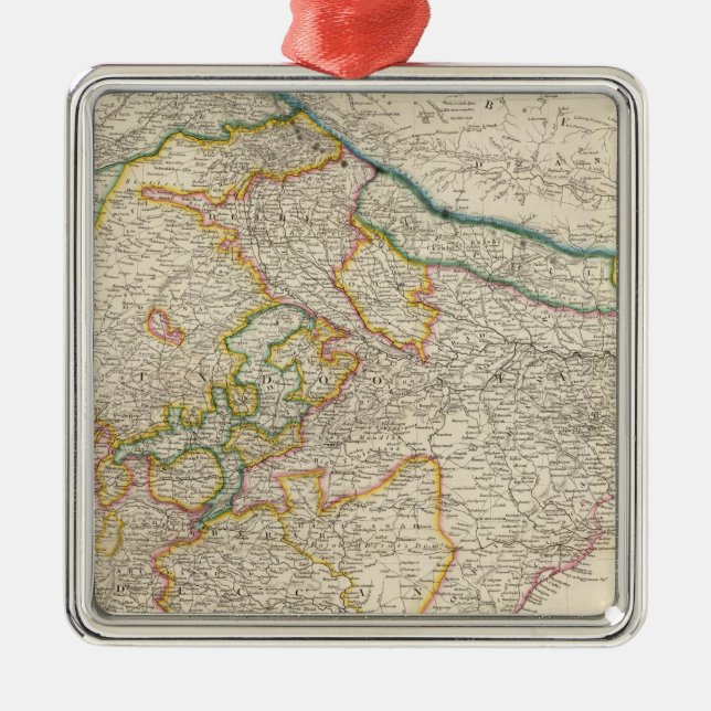 India 8 metal ornament (Front)
