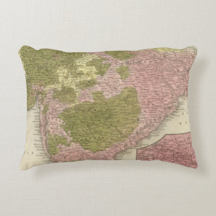 India and Sri Lanka Decorative Pillow