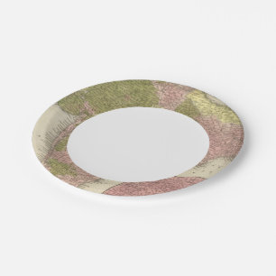 India and Sri Lanka Paper Plate