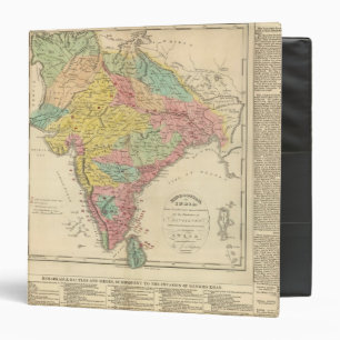 India Battles and Seiges Chonology Map Binder