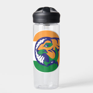 India Bengal Tiger Indian National Animal Flag Water Bottle
