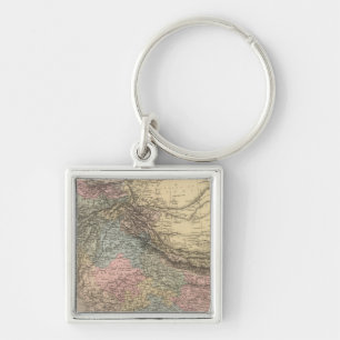 India Central Asia Keychain