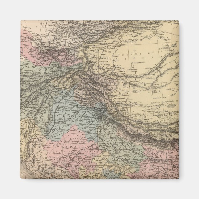 India Central Asia Magnet (Front)