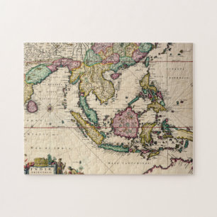 India & Ceylon to Australia Jigsaw Puzzle