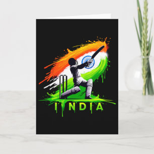 India Cricket Indian Cricket Fan Card