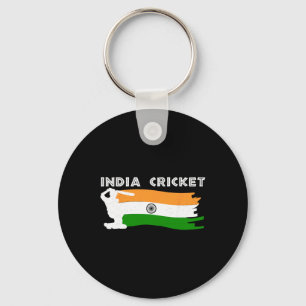 India Cricket Jersey With Indian Flag Gift  Keychain