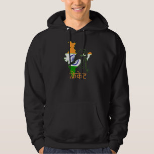India Cricket Player Indian Flag Punjabis Indigeno Hoodie