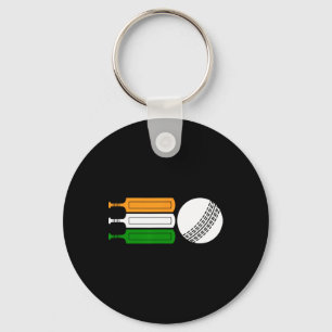 India Cricket Player Ll Indian Flag Cricket Team  Keychain