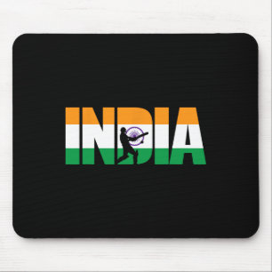 India Cricket Shirt Mouse Pad