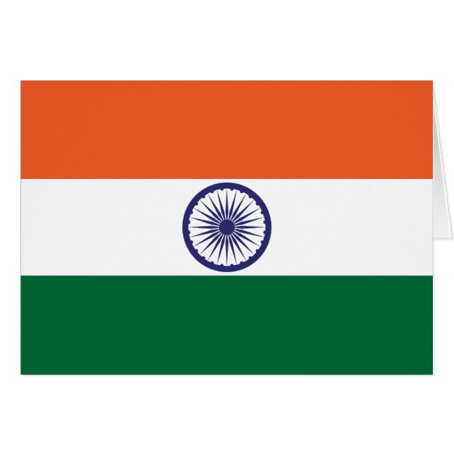 India Flag (Front Horizontal)
