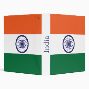India Flag Binder