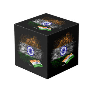 India flag cube