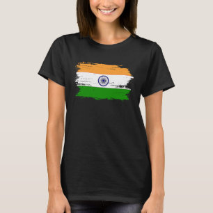 India Flag for Proud German Indian T-Shirt