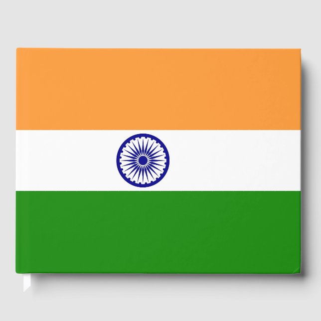 India flag guest book