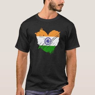 India Flag I love India It is in my DNA  for India T-Shirt
