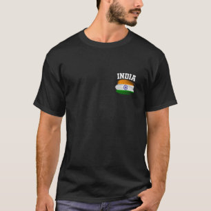 India Flag Indian Cricket Souvenirs Vacation Crick T-Shirt