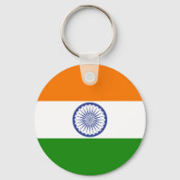 India Flag Keychain