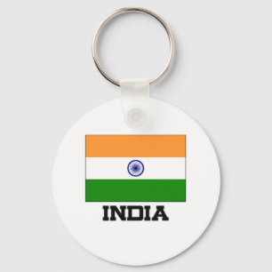 India Flag Keychain