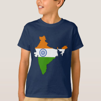 India flag map T-Shirt
